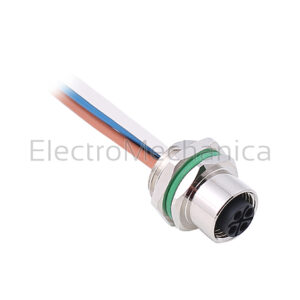 120104-04-001 PANEL MOUNT M12 4PIN FEMALE METAL EM