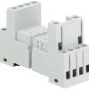 1SVR405651R2000 – CR-M3SS Standard socket ABB Pluggable Interface Relays + Sockets
