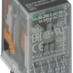 1SVR405611R7000 – CR-M110AC2 Pluggable interface relay ABB Pluggable Interface Relays