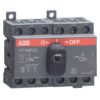 1SCA104913R1001 – OT40F3C ABB Manual Change-Over Switch – OT