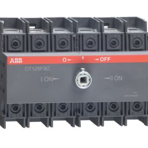 1SCA105037R1001 – OT125F3C ABB Manual Change-Over Switch – OT