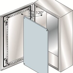 SRN7525X – ENCLOS.BL.DOOR.PLATES.STEEL700X500X250 ABB SRX – Stainless Steel Enclosure – IP65 Indoor