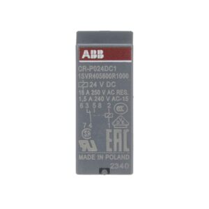1SVR405600R1000 – CR-P024DC1 Pluggable interface relay ABB Pluggable Interface Relays