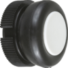 Harmony XAC, Push button head, plastic, white, booted, spring return