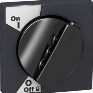 Rotary handle - for iC60 - black handle