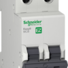 Miniature circuit breaker, Easy9, 2P, 16 A, C curve, 3 kA