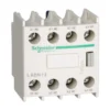 Auxiliary contact block, TeSys D, 4NC, front mounting, screw clamp terminals