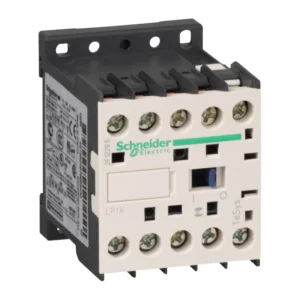 TeSys K contactor, 3 pole, AC-3 <= 440 V 9 A, 1 NO auxiliary, 24 VDC coil
