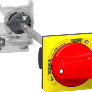 Extended rotary handle kit, TeSys GV2, IP54, red handle, with trip indication, for GV2L-GV2P