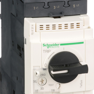 Motor circuit breaker, TeSys GV3, 3P, 30-40 A, thermal magnetic, EverLink terminals