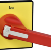 TeSys VARIO - front and red rotary handle - 1 to 3 padlocking