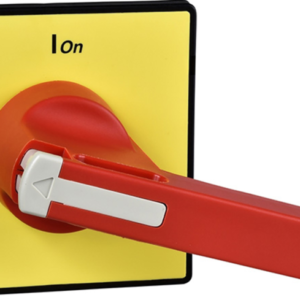 TeSys VARIO - front and red rotary handle - 1 to 3 padlocking
