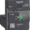 Standard control unit, TeSys U, 1.25-5A, 3P motors, thermal magnetic protection, class 10, coil 24V DC