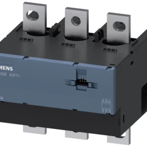 Current measuring module, Set current 63...630 A Overall width 145 mm, busbar connection