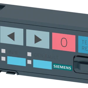 Operator panel titanium gray, installation in control cabinet door or front plate, can be plugged onto basic unit or extension modules, 10 LEDs for status display and 5 freely assignable keys for manual control