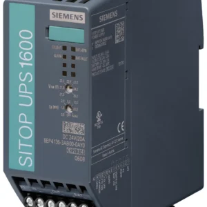 SITOP UPS1600 20 A uninterruptible power supply input: 24 V DC output: 24 V DC/20 A