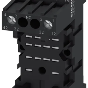 Plug-in socket for PT relay 2 change-over contacts screw terminal