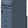 Timing relay, electronic on-delay 2 change-over contacts, 7 time ranges 0.05 s...100 h 12-240 V AC/DC at 50/60 Hz AC with LED, screw terminal