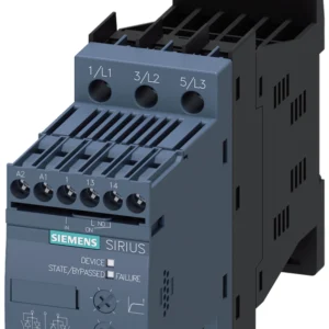 SIRIUS soft starter S00 6.5 A, 3 kW/400 V, 40 °C 200-480 V AC, 24 V AC/DC Screw terminals