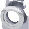 Adapter for installation of actuators and signaling units, 22 mm, in a mounting drill hole 30.5 mm, Metal, shiny, with seal
