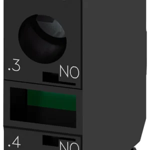 Contact module with 1 contact element, 1 NO, screw terminal, for front plate mounting, Minimum order quantity 5 or a multiple of this