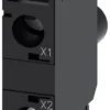 LED module with integrated LED 230 V AC, green, screw terminal, for front plate mounting