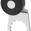 twist lever for position switch 3SE51 Metal lever Form A 27 mm long, Step 9 mm with plastic roller 19 mm according to EN 50041