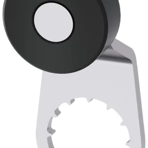 twist lever for position switch 3SE51 Metal lever Form A 27 mm long, Step 9 mm with plastic roller 19 mm according to EN 50041