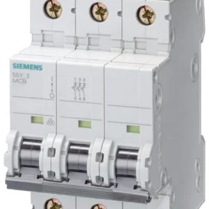 Miniature circuit breaker 400 V 15kA, 3-pole, C, 50 A