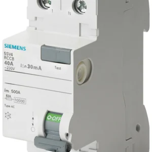 Residual current operated circuit breaker, 2-pole, Type AC, In: 40 A, 30 mA, Un AC: 230 V