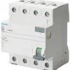 Residual current operated circuit breaker, 4-pole, Type AC, In: 25 A, 30 mA, Un AC: 400 V