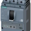 circuit breaker 3VA2 IEC frame 250 breaking capacity class C Icu=110kA @ 415V 3-pole, line protection ETU330, LIG, In=250A overload protection Ir=100A...250A short-circuit protection Ii=1.5...10 x In ground-fault protection Ig=0.2...1 x In, tg=0.1/0.