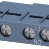 Auxiliary switch transverse 1 NO+1 NC screw terminal for circuit breaker 3RV2