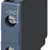 front-side auxiliary switch, 1 NO contact, screw terminal, for contactors 3RT1