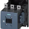 Power contactor, AC-3 265 A, 132 kW / 400 V without coil Auxiliary contacts 2 NO + 2 NC 3-pole, Size S10 Main conductor: Busbar connections Drive: conventional Auxiliary conductor: Screw terminals