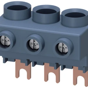 3-phase supply terminal for 3-phase busbar connection from top Size S00/S0