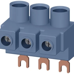 3-phase supply terminal for 3-phase busbar for self-protection combination motor controller (type E) for circuit breaker 3RV Size S00/S0