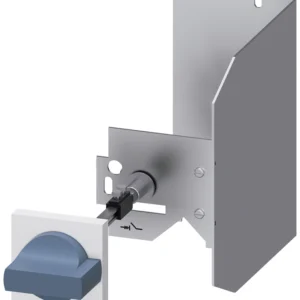 Door-coupling rotary operating mechanism for circuit breaker Size S3 Handle gray