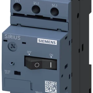Circuit breaker size S00 for motor protection, CLASS 10 A-release 4.5...6.3 A N-release 82 A Screw terminal Standard switching capacity