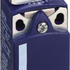 Limit switch, Limit switches XC Standard, XCKP, thermoplastic plastic roller lever plung. Hor, 1NC+1 NO, snap, M16