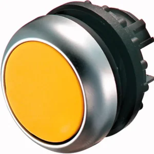 M22-Dl-Y Illuminated Pushbutton Operated Flush Mom Yel