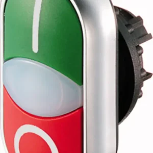 M22-Ddl-Gr-X1/X0 Double Operated With Ind Light,”I” /”0” Symbol