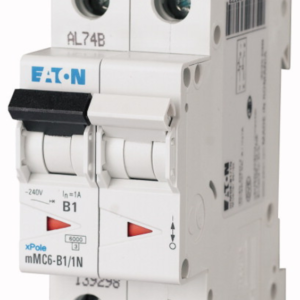 Miniature Circuit Breaker Mmc6-C16/1N 10kA Curve C 1P+N - 16A