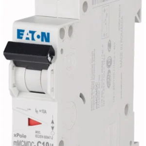 Miniature Circuit Breaker MmcmDC-C10/1 10kA Curve C 1P - 10A DC