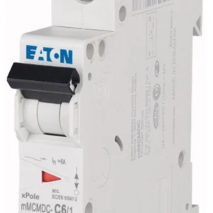 Miniature Circuit Breaker MmcmDC-C6/1 10kA Curve C 1P - 6A DC