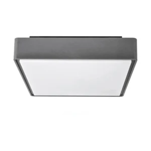 Outdoor LED Bulkhead Square 16W Grey 4000K