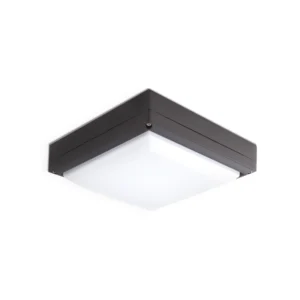 Titan Square Bulkhead 18W Black 4000K/5000K