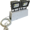 Emergency Floodlight 2X 20W 1 Hr Emergency Duration At 100% Light Output