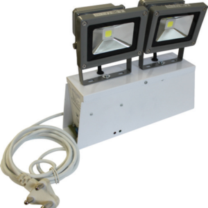 Emergency Floodlight 2X 20W 1 Hr Emergency Duration At 100% Light Output