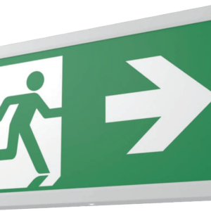 GENSTAR LED Exit Sign - Wall Mounted 3Hr Discharge Self Test